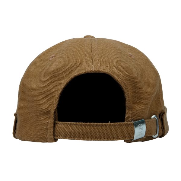 Brimless Cap (Brown Color) – Full Solid Canvas Fabrics - Image 4