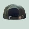 Brimless Cap (Olive color) with Black cuff –“SUMMER” Embroidered Twill Fabrics - Image 3