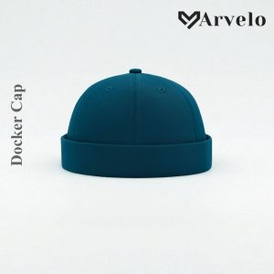Canvas Docker cap – (Navy Blue)| Premium Canvas Fabric | Adjustable Fit